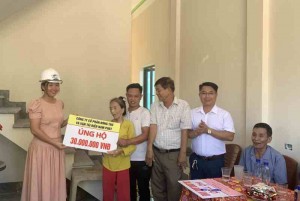 Nam Phát Group đóng góp từ thiện tại Quảng Ninh